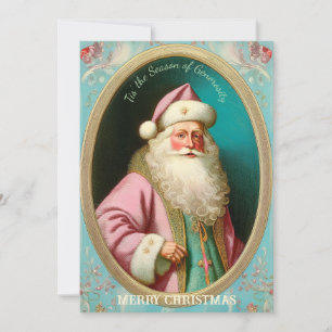 Vintage St. Nicholas Holiday Card Karte
