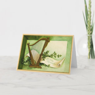 Vintage St Patrick's Day Card Karte