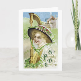 Vintage St Patrick's Day Card Karte