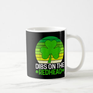 Vintage St. Patricks Day irische Kleeblatt-Dibs au Kaffeetasse