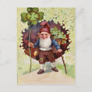 Vintage St. Patrick's Day Postkarte