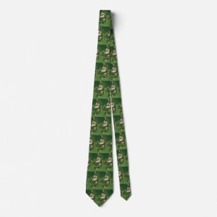 Vintage St. Patrick's Day Souvenir, Irische Maid Krawatte