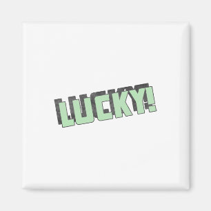 Vintage St. Patrick's Day Süßer Shamrock Klee Padd Magnet