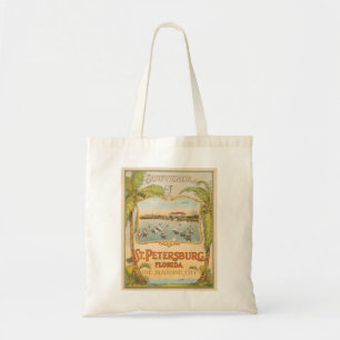 Vintage St. Petersburg Florida The Sunshine City Tragetasche