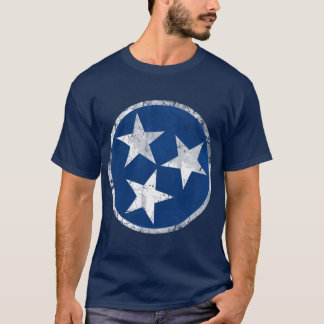 Vintage-Staatsflagge von Tennessee Familie T-Shirt