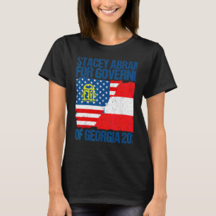 Vintage Stacey Abrams Für Gouverneur von Georgia 2 T-Shirt