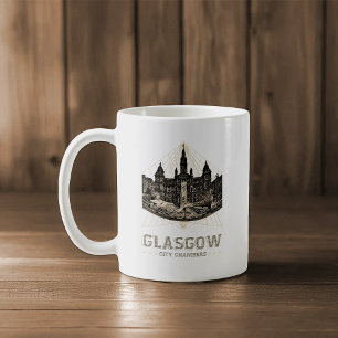 Vintage Stadtkammern Kaffeetasse
