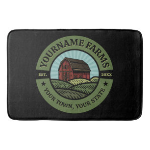 Vintage StallADD-NAME Länderfarm Cropp Bauer Badematte