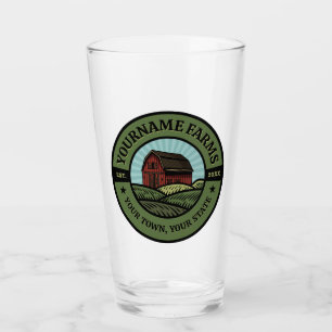 Vintage StallADD-NAME Länderfarm Cropp Bauer Glas