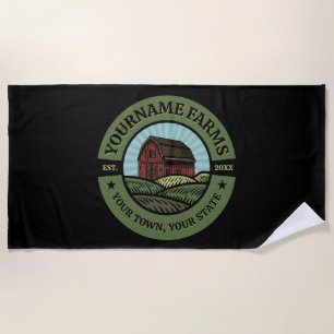 Vintage StallADD-NAME Länderfarm Cropp Bauer Strandtuch