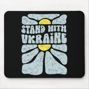 Vintage Stand With Ukraine T-Shirt Mousepad