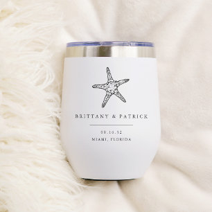 Vintage Starfish Hochzeit in Urlaubsort Gefallen