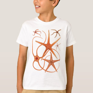 Vintage Starfish-Illustration T-Shirt