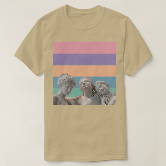 Vintage Statue T-Shirt (Design vorne)