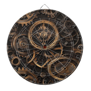 Vintage-Steampunk-Dartscheibe Dartscheibe