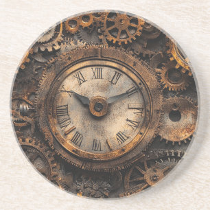 Vintage-Steampunk-Getränkeuntersetzer Getränkeuntersetzer