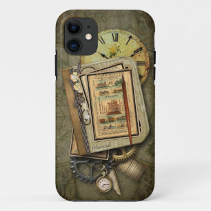 Vintage-Steampunk-Reise-iPhone-5-Hülle Case-Mate iPhone Hülle