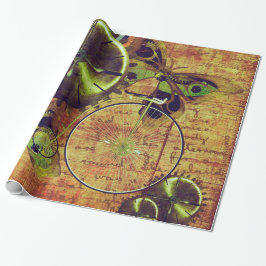 Vintage Steampunk Tapete Geschenkpapier