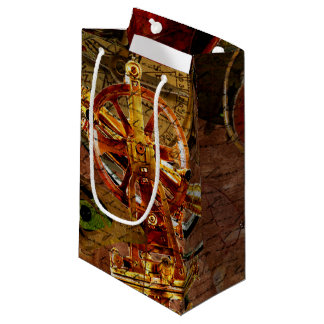 Vintage Steampunk Tapete Kleine Geschenktüte