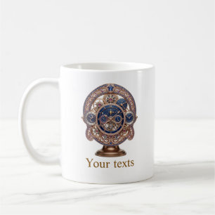 Vintage-Steampunk-Uhrwerk-Kaffeetasse Kaffeetasse