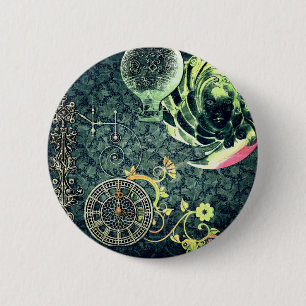 Vintage-Steampunk-Wallpaper Button