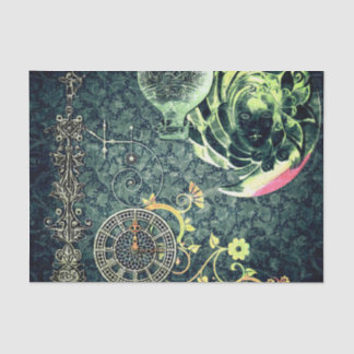 Vintage-Steampunk-Wallpaper Seidenpapier