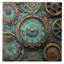 Vintage Steampunk Zahnräder & Uhrwerk