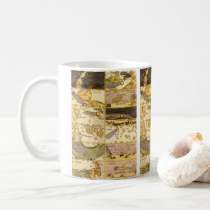 Vintage Sternbilder, antike Astronomie & Sterne Tasse