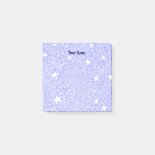 Vintage Sterne, die klebrige Notizen aufhängen