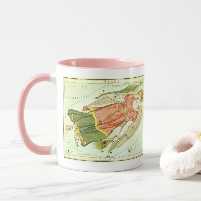 Vintage Sternenflottenkonstellation Tasse (Mit Donut)