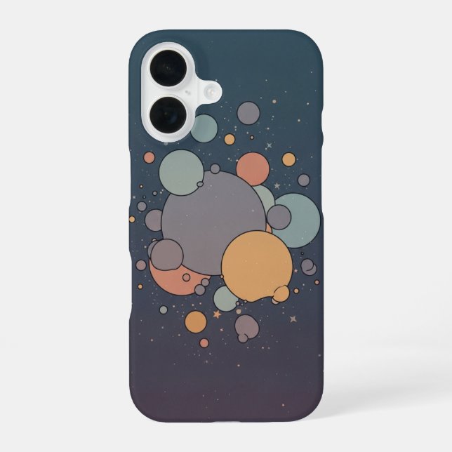 Vintage-Sternenhaufen iPhone 16 Hülle (Rückseite)