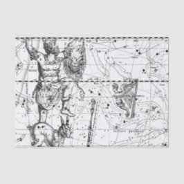 Vintage Sternkonstellationen Seidenpapier