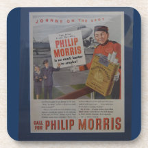 Vintage Stewardess Pilot Werbung für Zigaretten