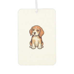 Vintage-Stich-Beagle-Welpe-Vektor-Art_1 Autolufterfrischer