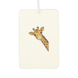 Vintage-Stich Giraffe-Shirt-Design_1 Autolufterfrischer