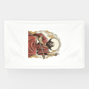 Vintage-Stich-Gitarrist-Vektor-Art-Shirt_1 Banner