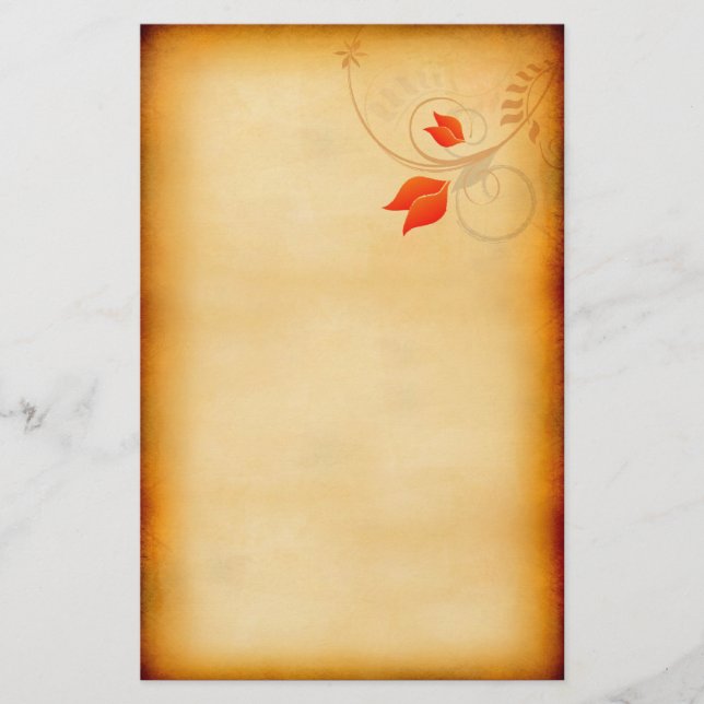 Vintage-Stil Briefpapier (Vorderseite)