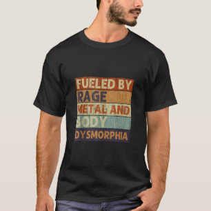Vintage-Stil getrieben von Rage Metal und Körperdy T-Shirt