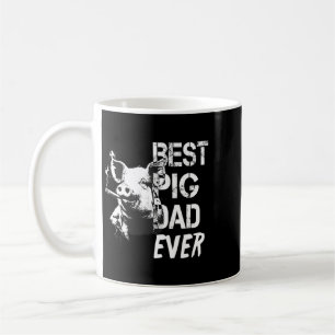 Vintage-Stil Tier Herren-Schwein-Vatertag Kaffeetasse