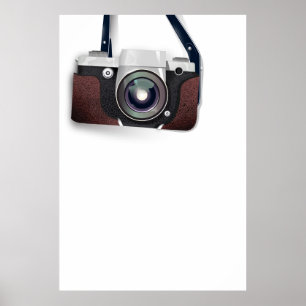 Vintage Stil Vintagekamera Poster