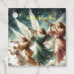 Vintage StilAngels Weihnachten Geschenkanhänger
