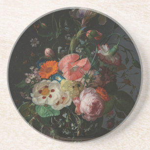 Vintage Stillleben niederländischer Meister Rachel Getränkeuntersetzer