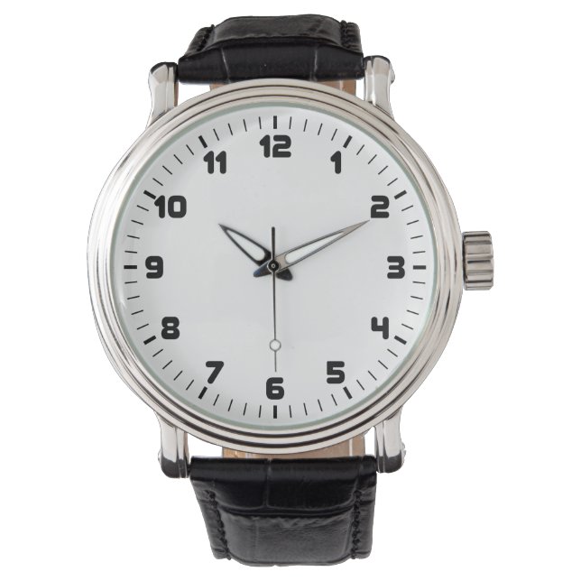Vintage Stilüberwachung Armbanduhr (Vorderseite)