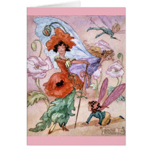 Vintage - Stilvolle Blumenfee,