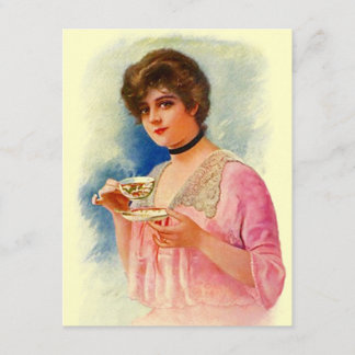 Vintage stilvolle Party Einladungen Damen-Tea lädt