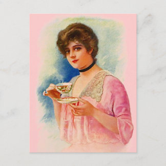 Vintage stilvolle Party Einladungen Damen-Tea lädt