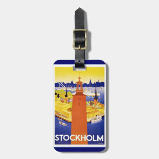 Vintage Stockholm Gepäckanhänger