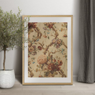 Vintage-Stoffdesign-Decoupage-Seidenpapier Seidenpapier