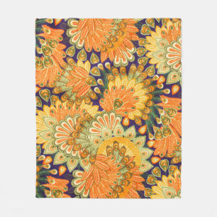 Vintage-Stoffmuster: Nahaufnahme-Textur. Fleecedecke