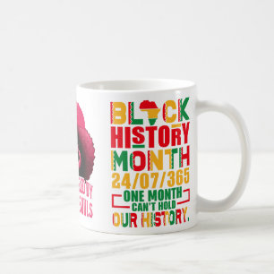 Vintage Stolz Schwarzes Erbe Schwarze Geschichte M Kaffeetasse